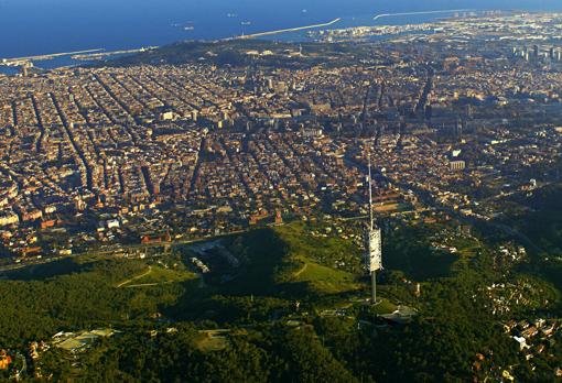 From the Torre de Collserola you can see the entire city